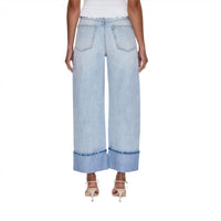 PISTOLA Ryder Cuffed Straight Jean in sunrise - women's jeans - view 7