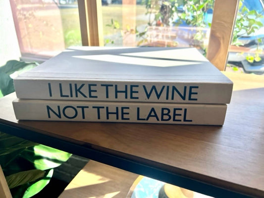 Mickler & Co. - "i Like The Wine, Not The Label" Decorative Book