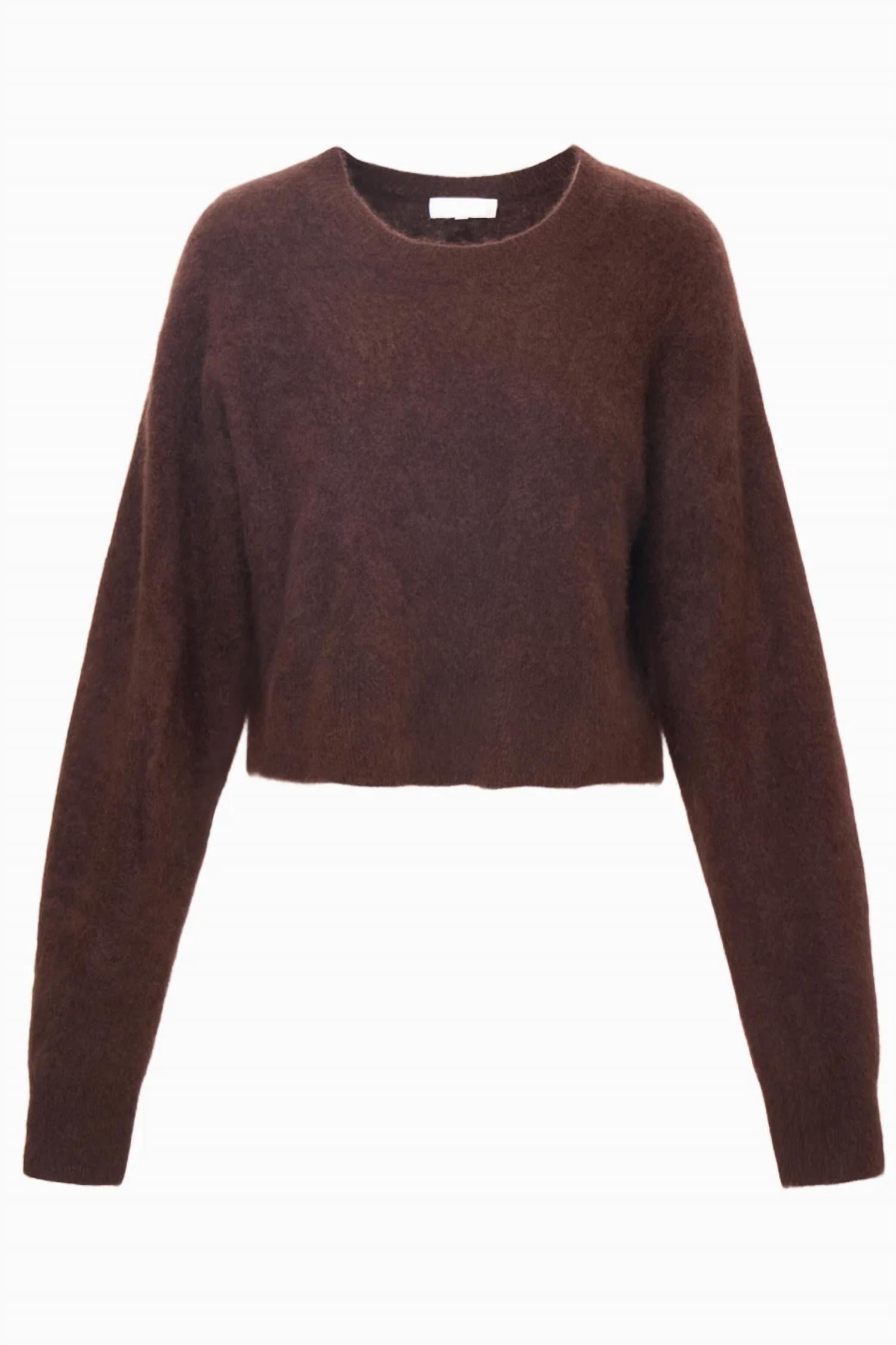 LoveShackFancy Bellman Pullover in cocoa - women's sweater - view 5
