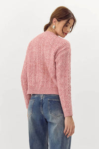 Adelyn Rae - Lauren Bow Front Jewel Cardigan