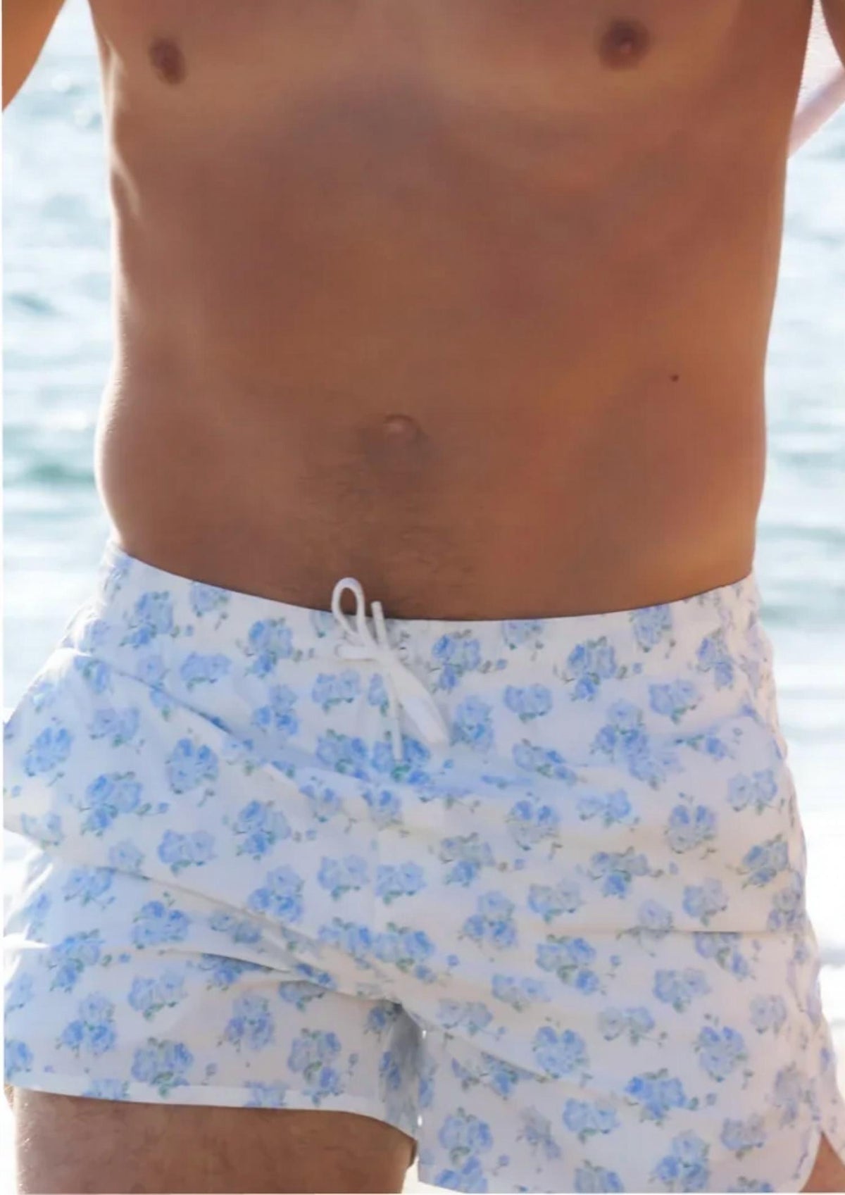 Loveshackfancy - Men's Kai Printed Swim Shorts