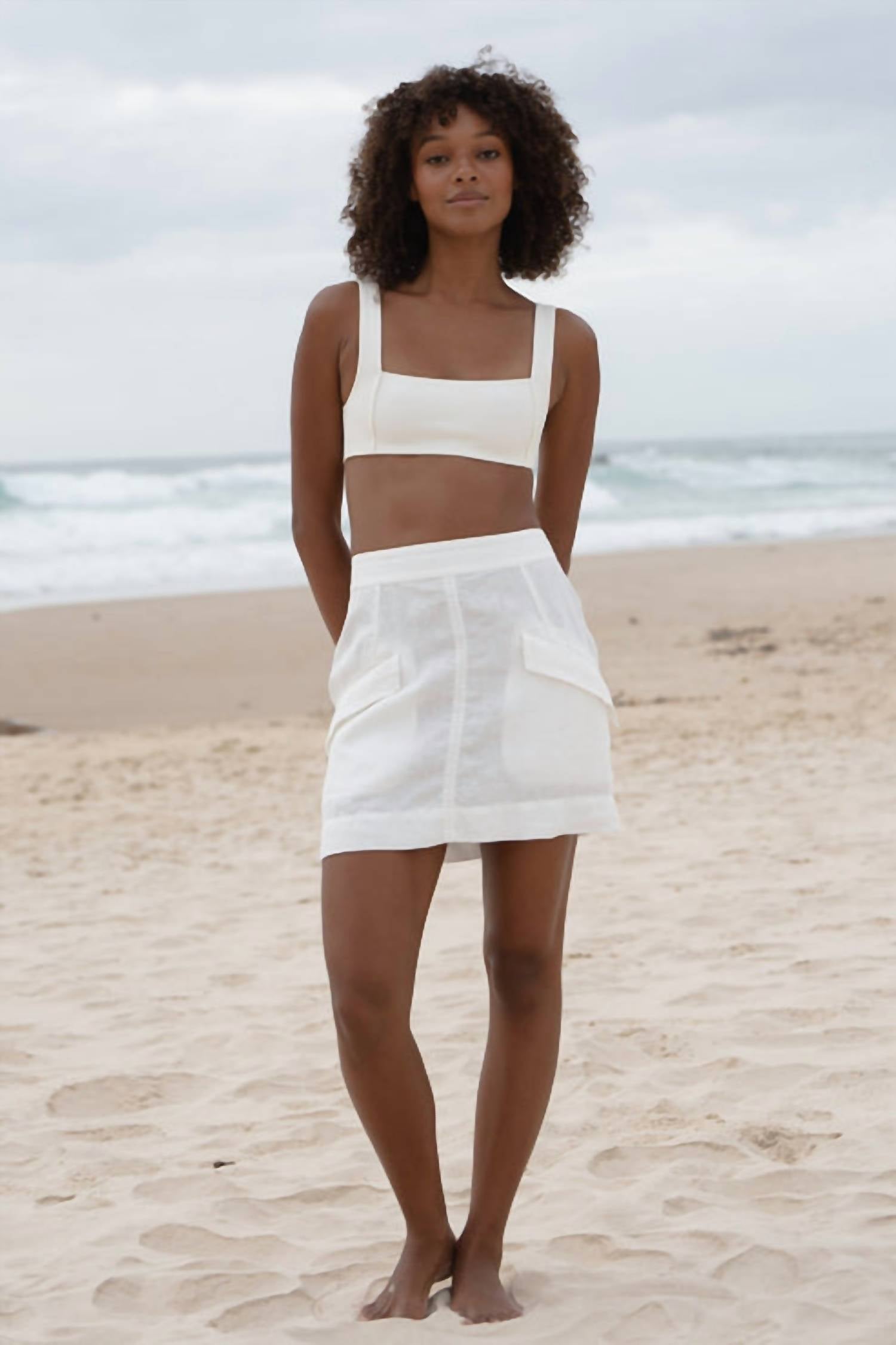 Lilly Pilly - Ilaria Linen Skirt