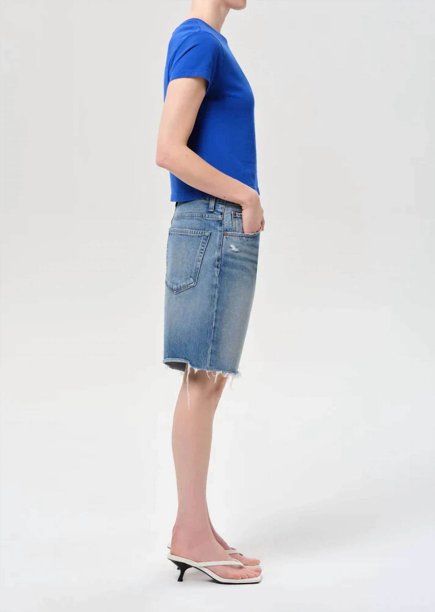 Agolde - Indra Jean Shorts