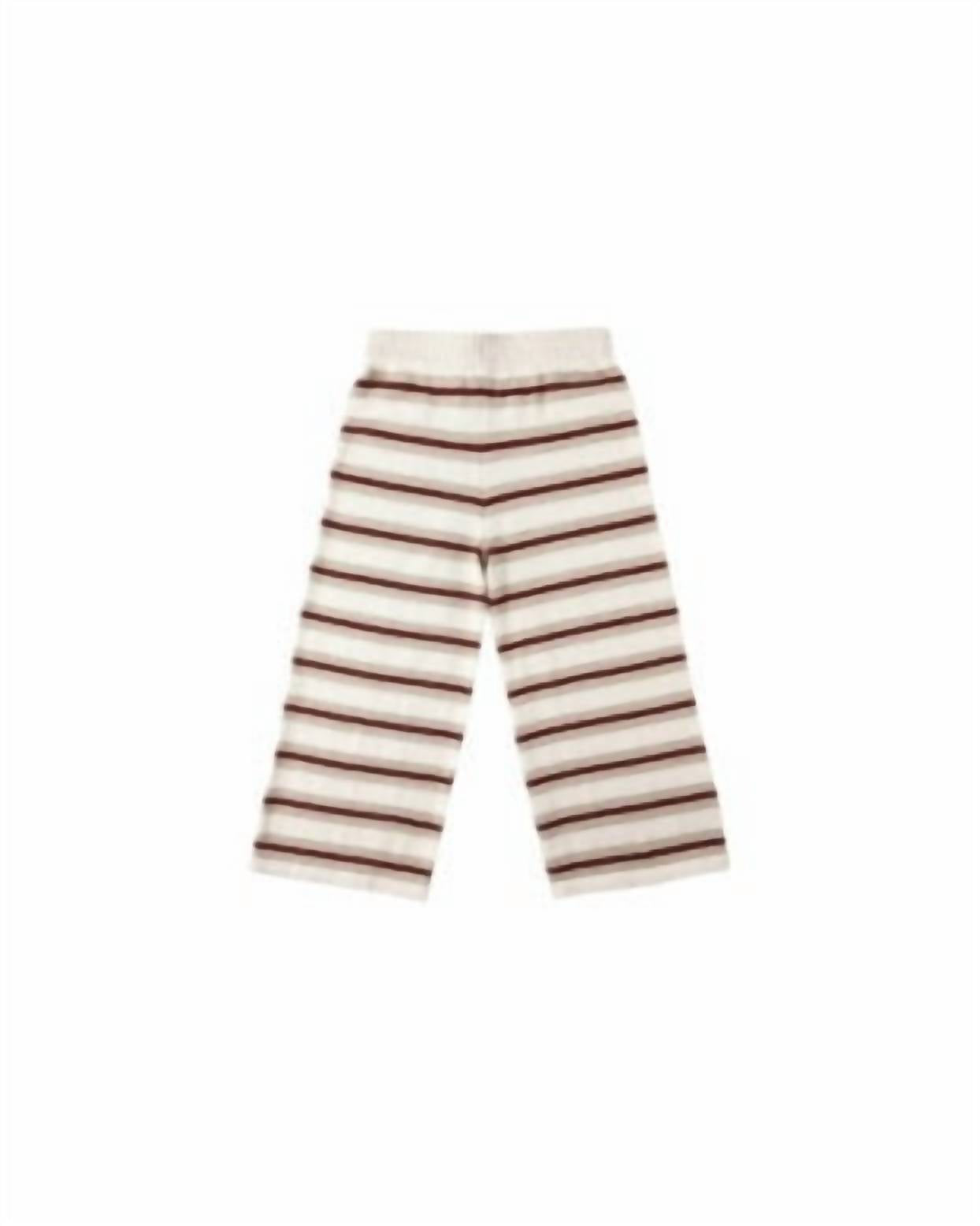Rylee + Cru - Kid's Knit Wide Leg Pant