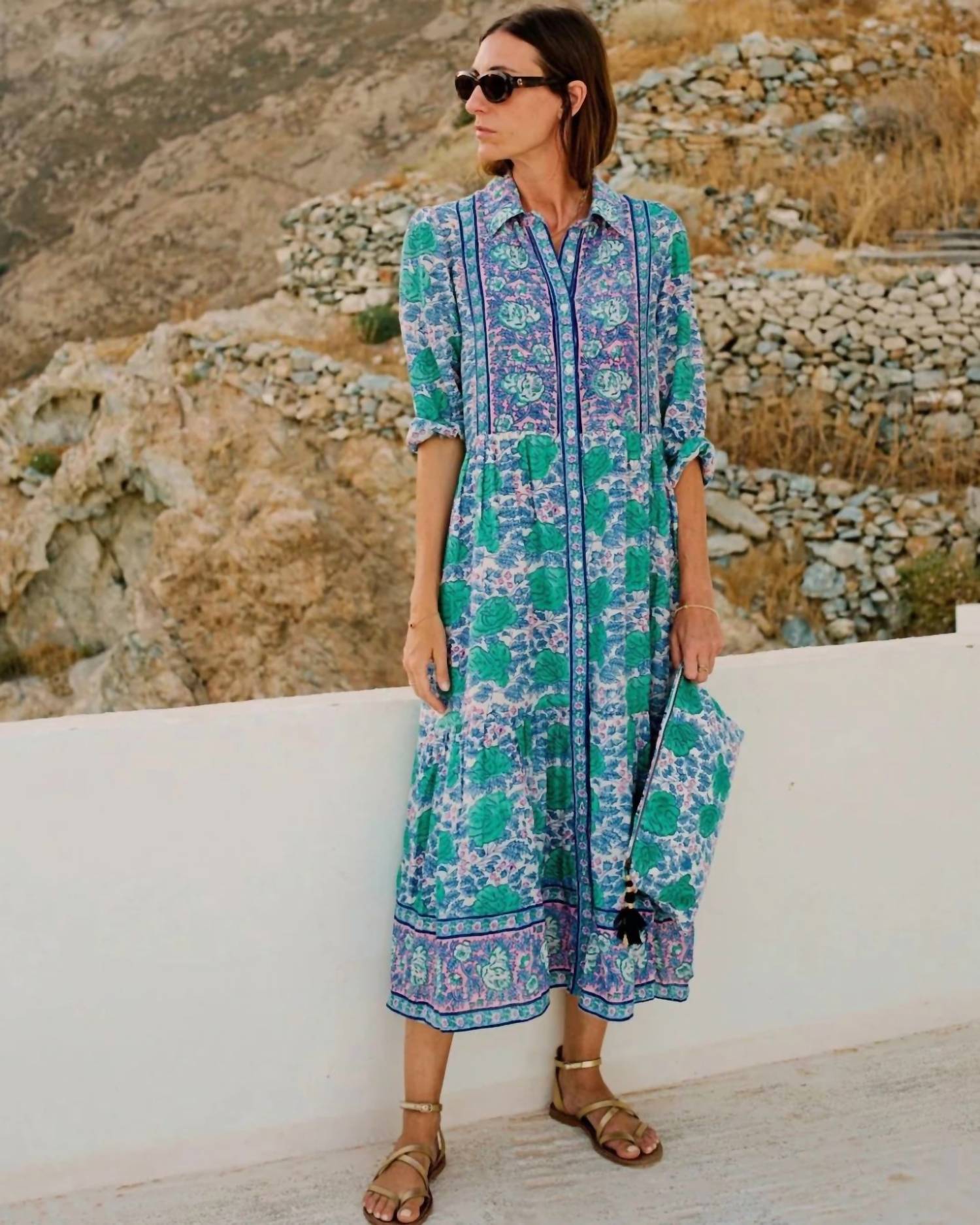 Bell By Alicia Bell - Button Down Midi Dress