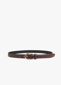 Favorite Daughter Women's Favorite Belt in burgundy gold - women's accessory