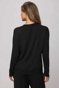 Splendid - Supersoft Trim Pullover Sweatshirt