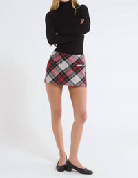 Rumored - Holiday Micro Skort