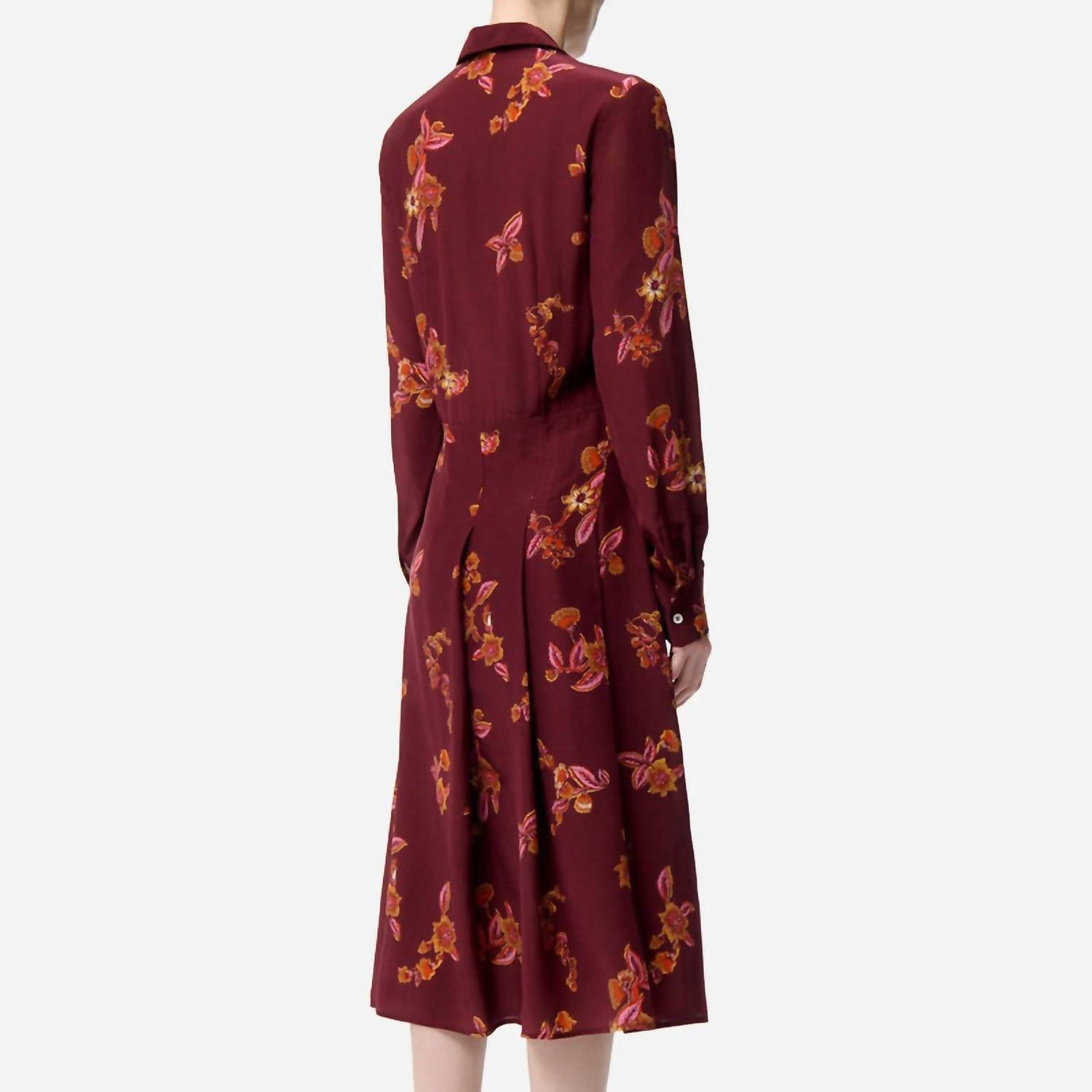 Vanessabruno - Fresh Silk-blend Shirt Dress