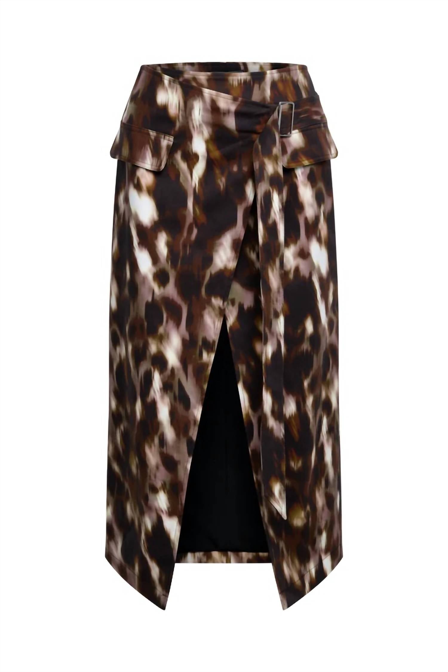 Bcbgmaxazria - Overlap Midi Skirt