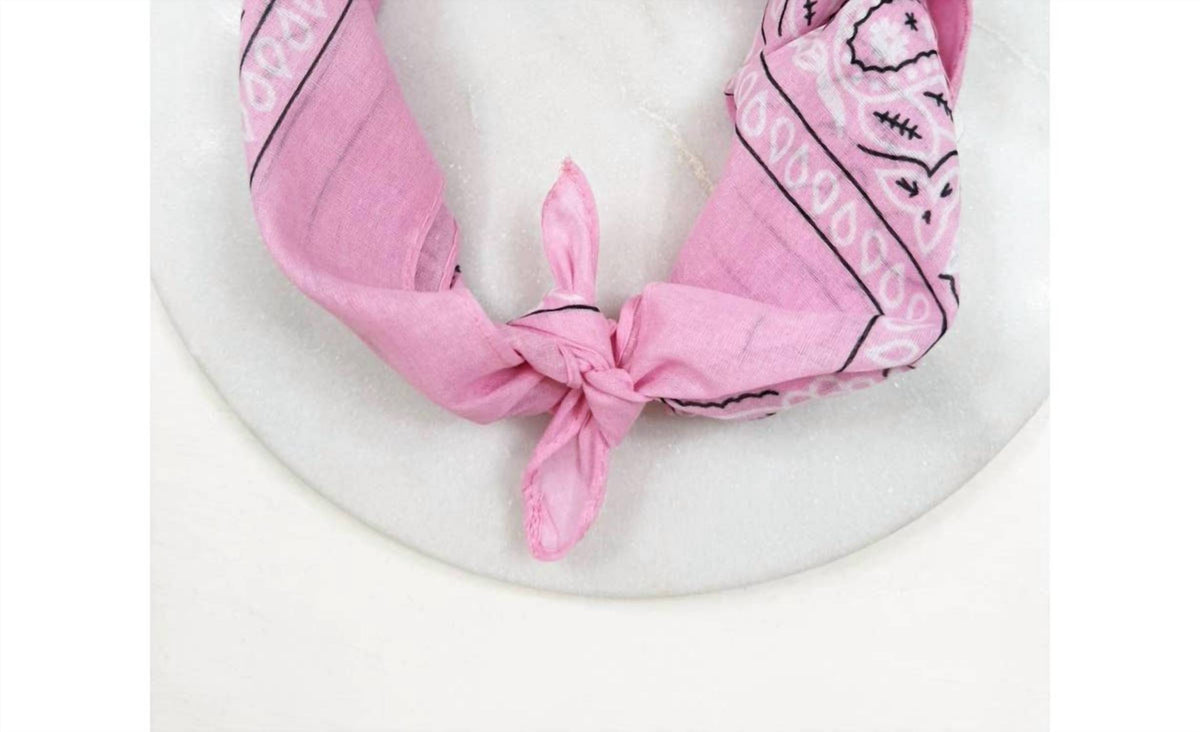 Love And Repeat - Women's Paisley Pattern Bandana