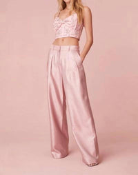Loveshackfancy - Adams Lurex Tailored Pants