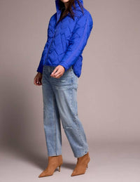 Tribal - Lightweight Drop Shoulder Quilted Puffer Jacket