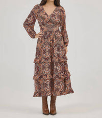 Wrangler - Ruffle Accent Maxi Dress