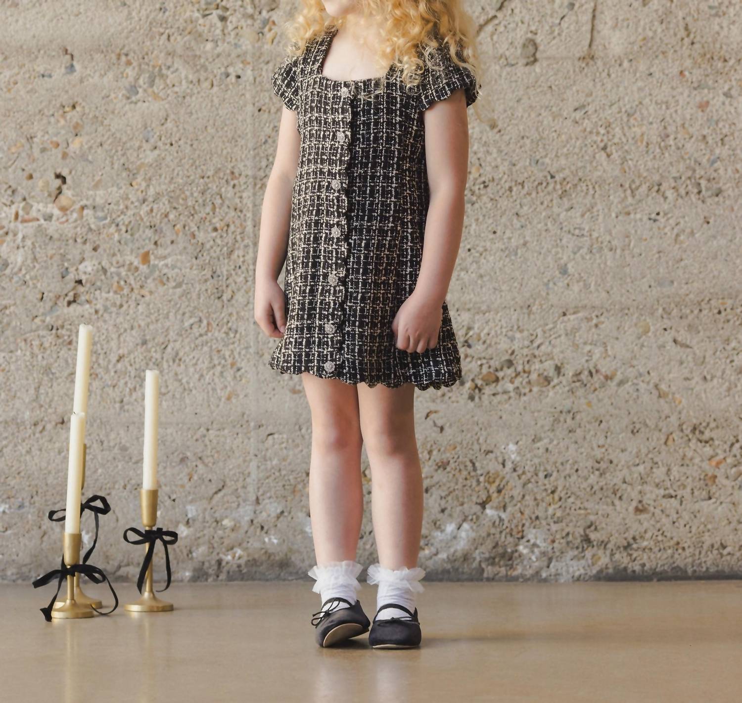 Noralee - Girls Gabrielle Tweed Dress