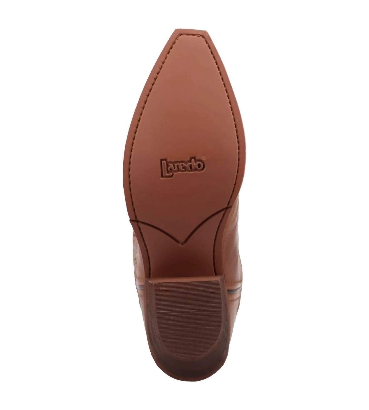 DAN POST. Women's Sundra Leather Boot in tobacco - women's shoe - view 6