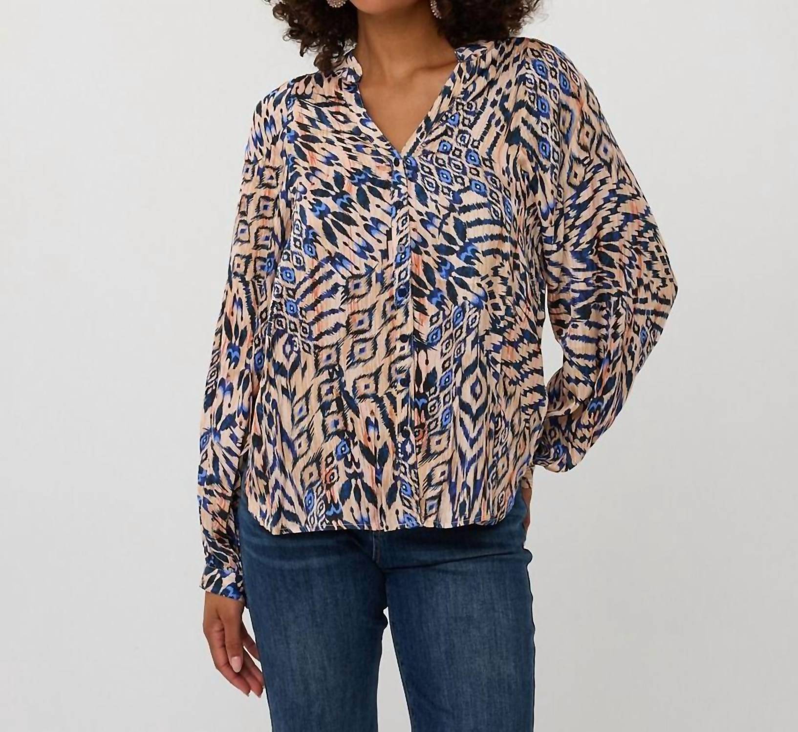 Esqualo - Print Flow Blouse
