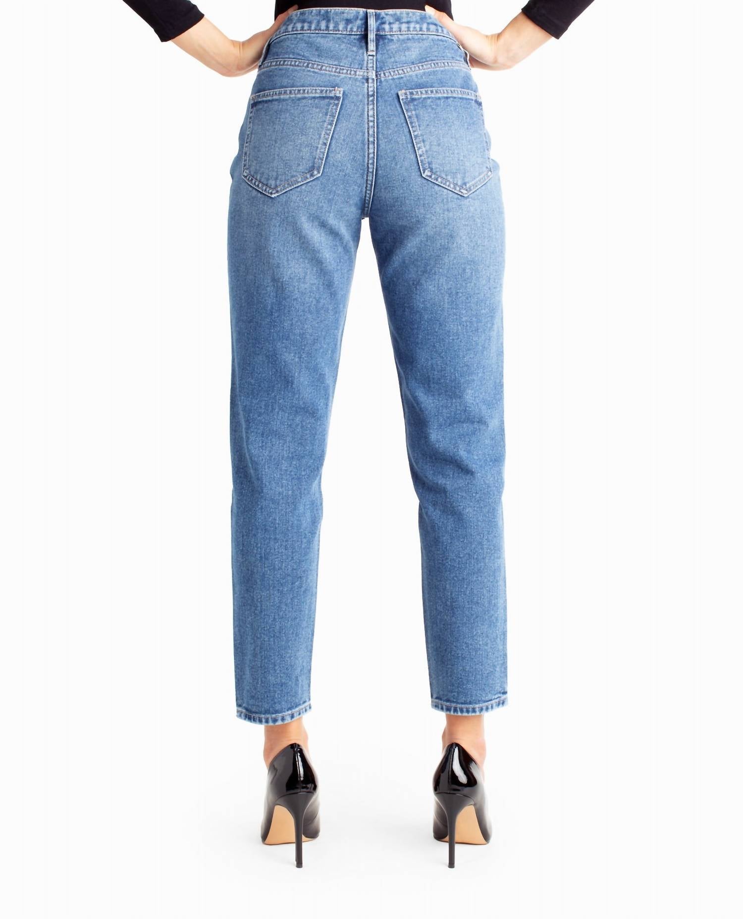 Nicole Miller - Sunnyside High Rise Taper Leg Jean