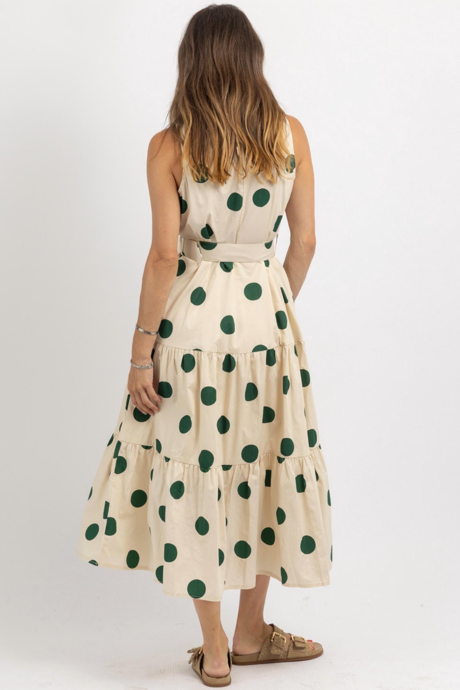 Tea & Cup - Tatum Tiered Midi Dress