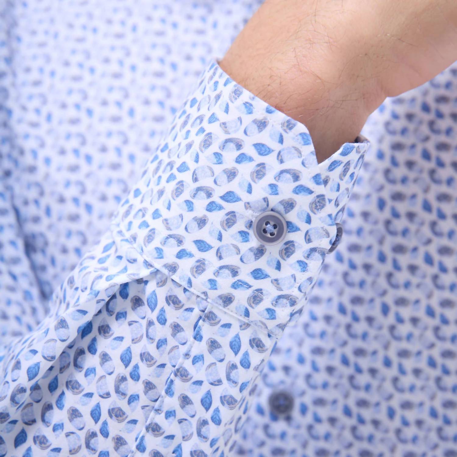 Bugatchi Uomo - James Abstract Oooh Cotton Shirt