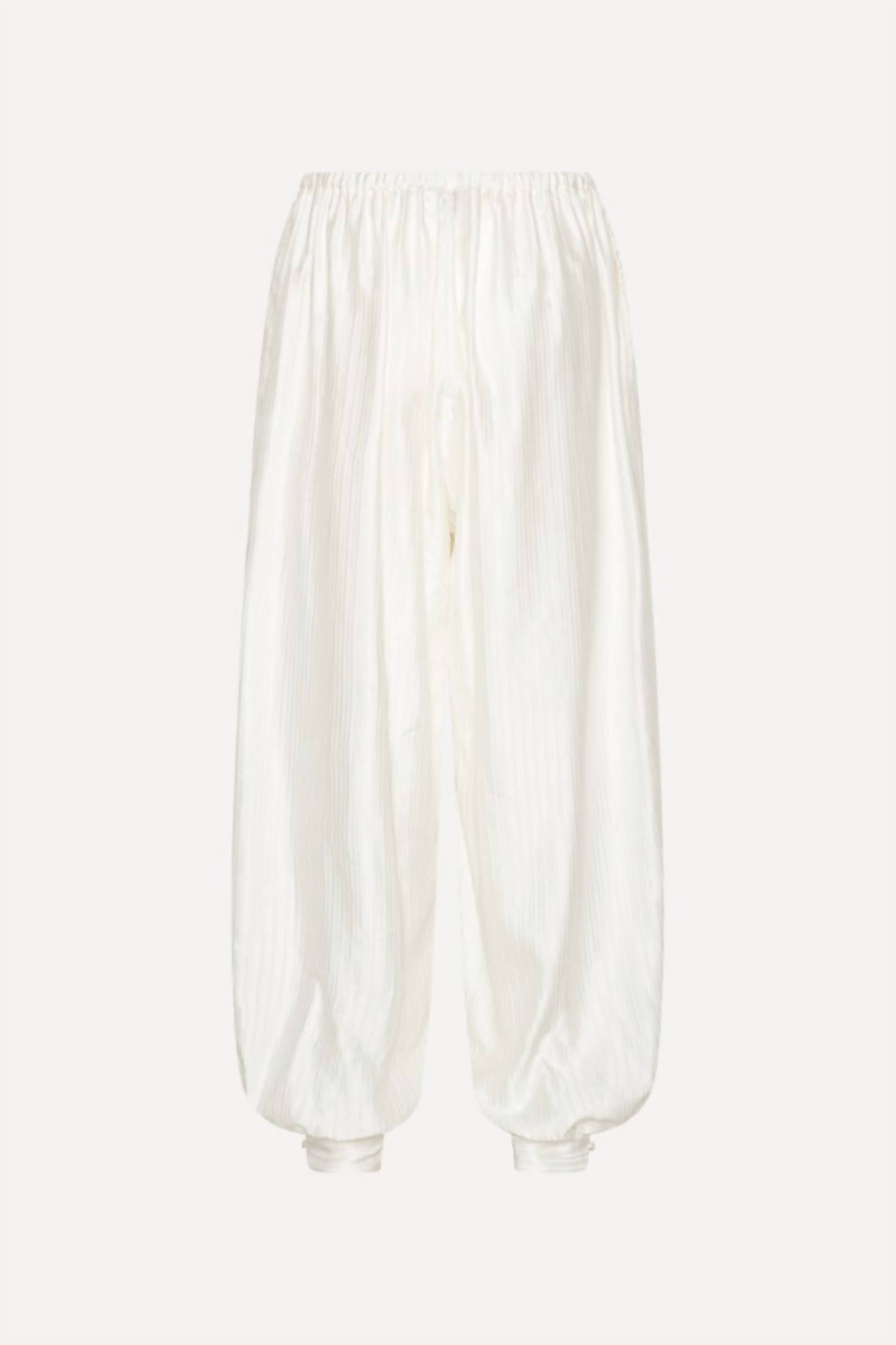 Rotate - Striped Balloon Pants