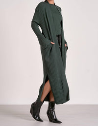 Elan - Ribbed Duster Cardigan