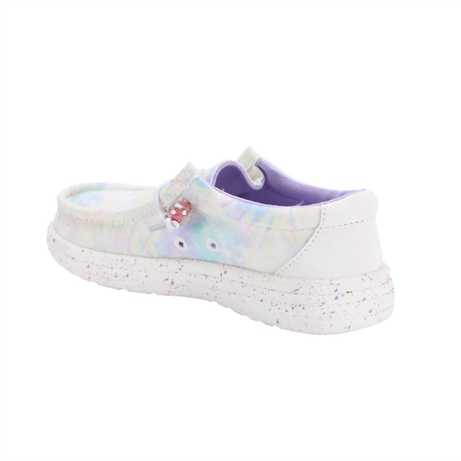 Kid's Paulie Elastic Tie Loafer