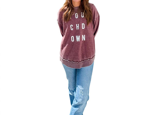 Chicka-D - Touchdown Burnout Campus Pullover