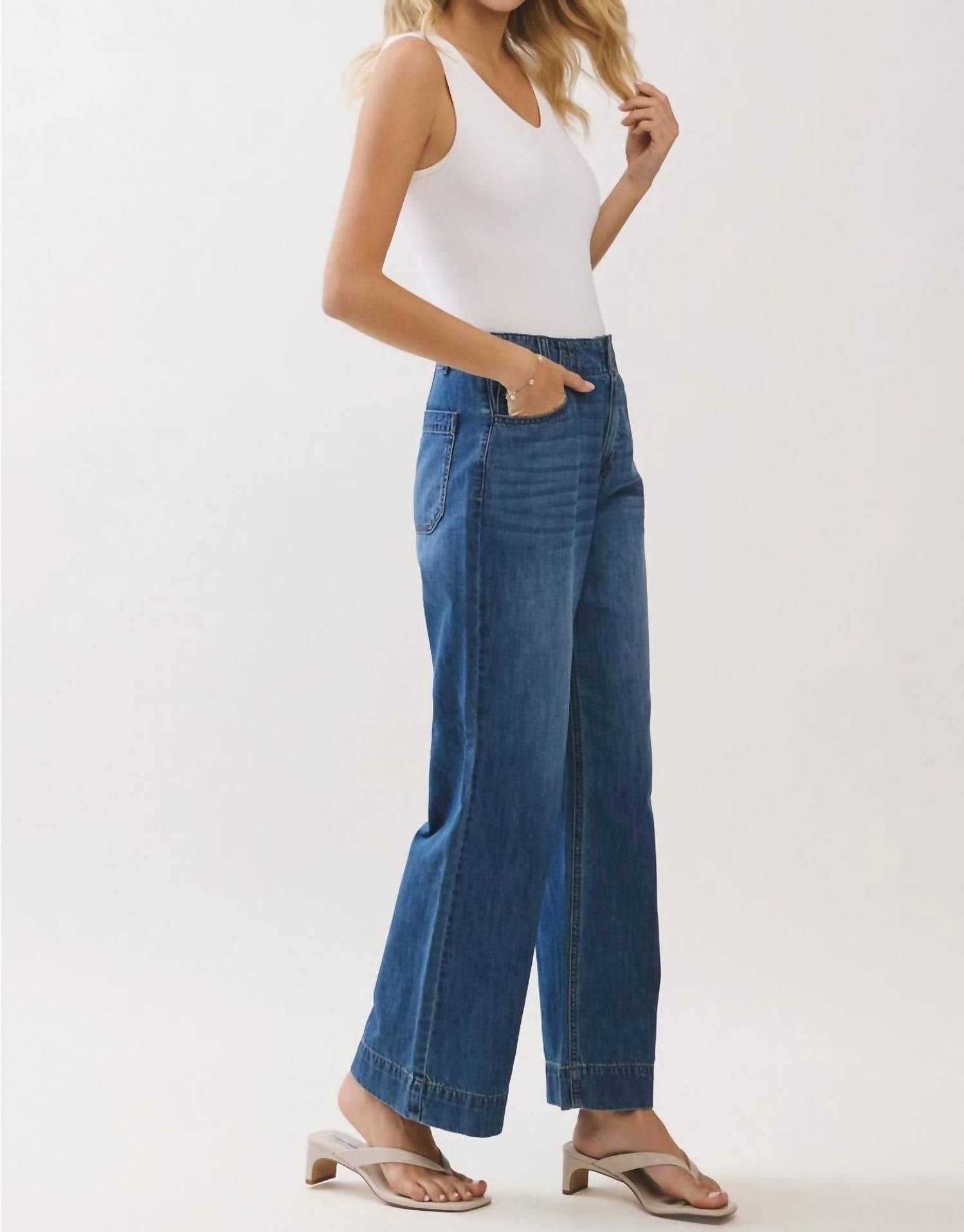 Letter To Juliet - Rosa A-line Darted Jeans