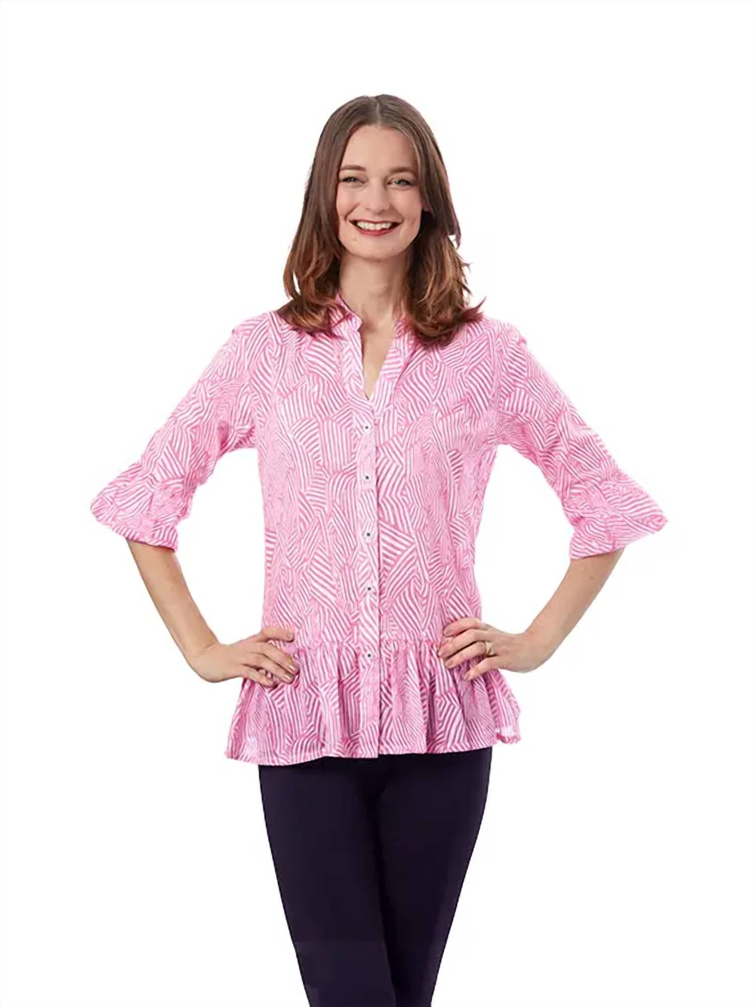 Dizzy-Lizzie - TIZZIE PEPLUM TOP