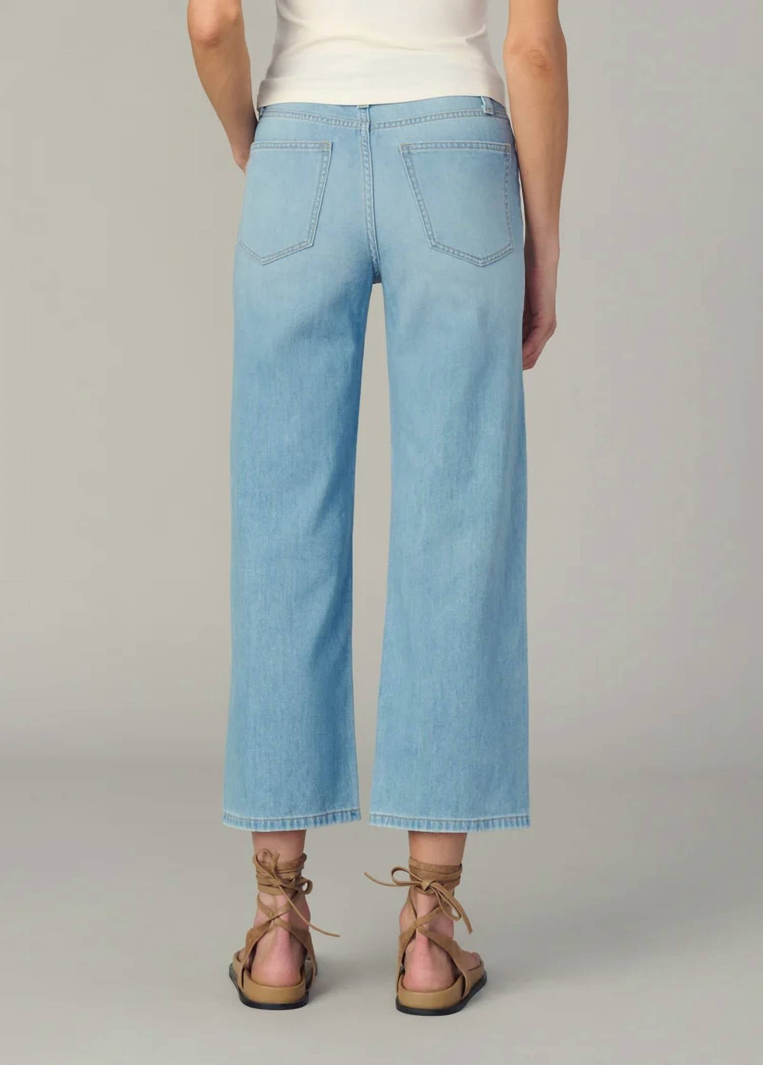 Joe'S Jeans - Blake High Rise Wide Leg Crop Jeans
