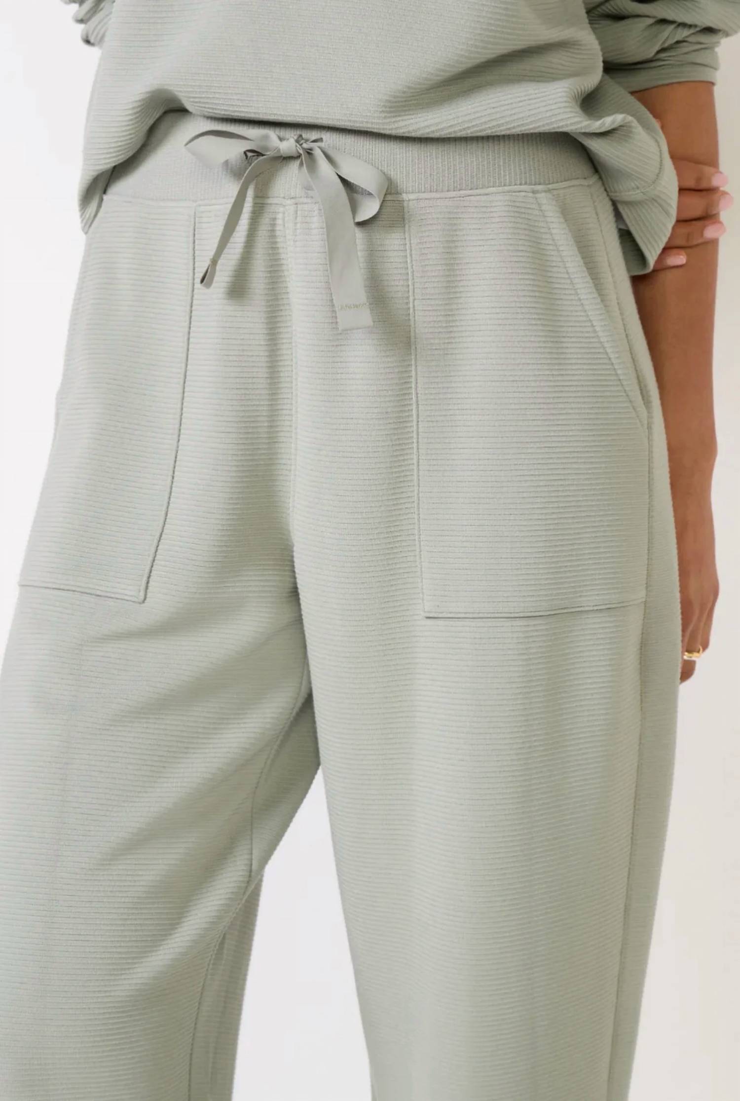 Spanx - Air Essentials French Rib Wide Leg Pants