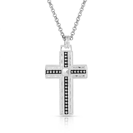 Montana Silversmiths - Men's Diamond Rio Cross Necklace