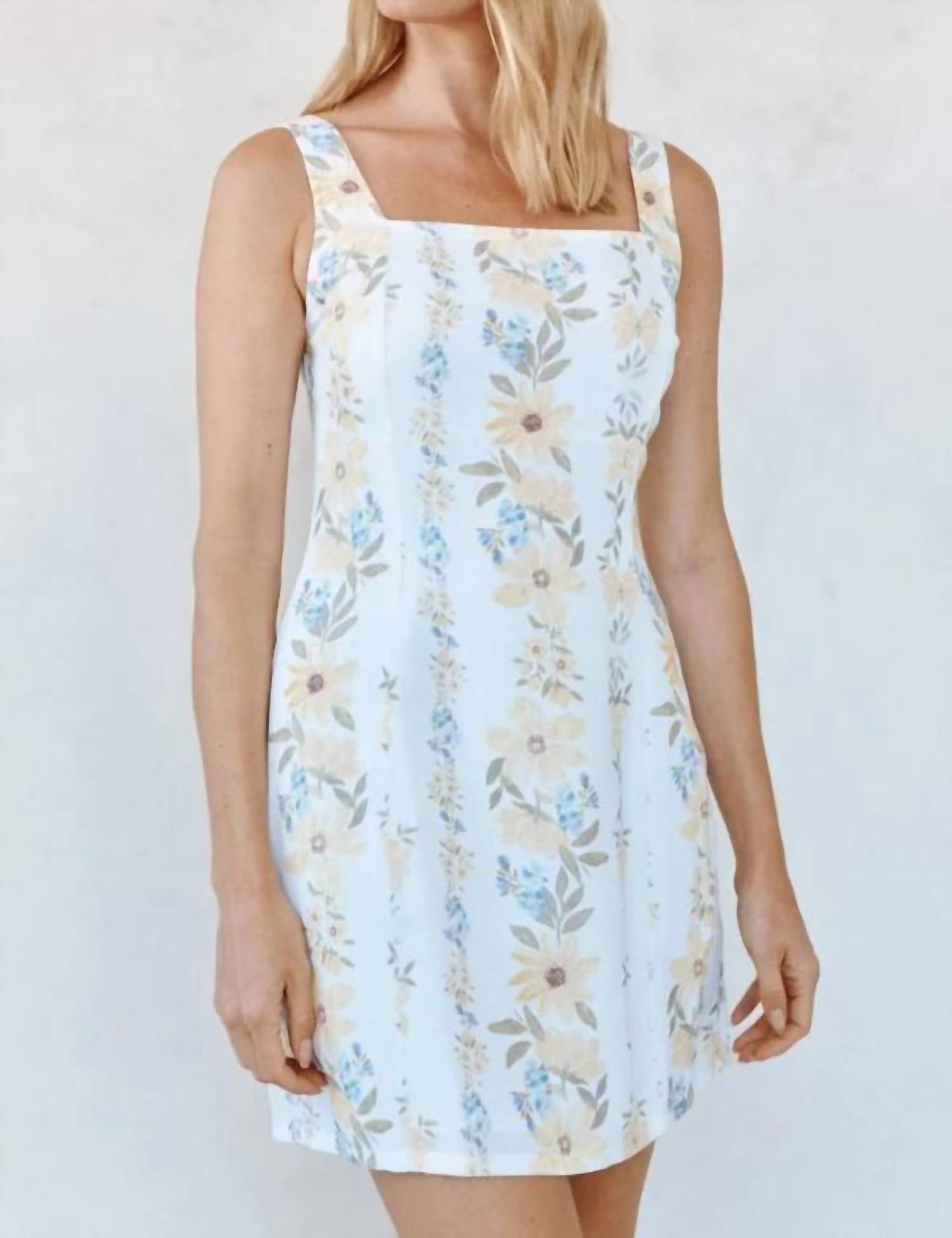 Bella Dahl - Fitted Smocked Back Mini Dress