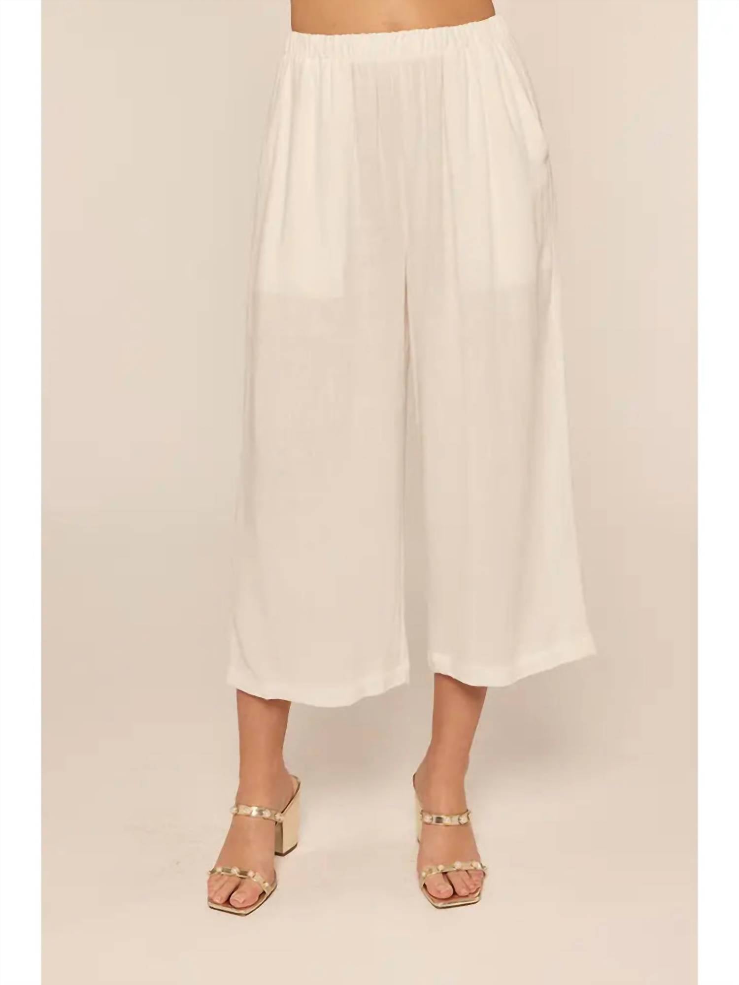 Kylie Paige - Justyne Linen Pant
