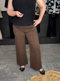 Risen - Front Seam Wide Leg Pants