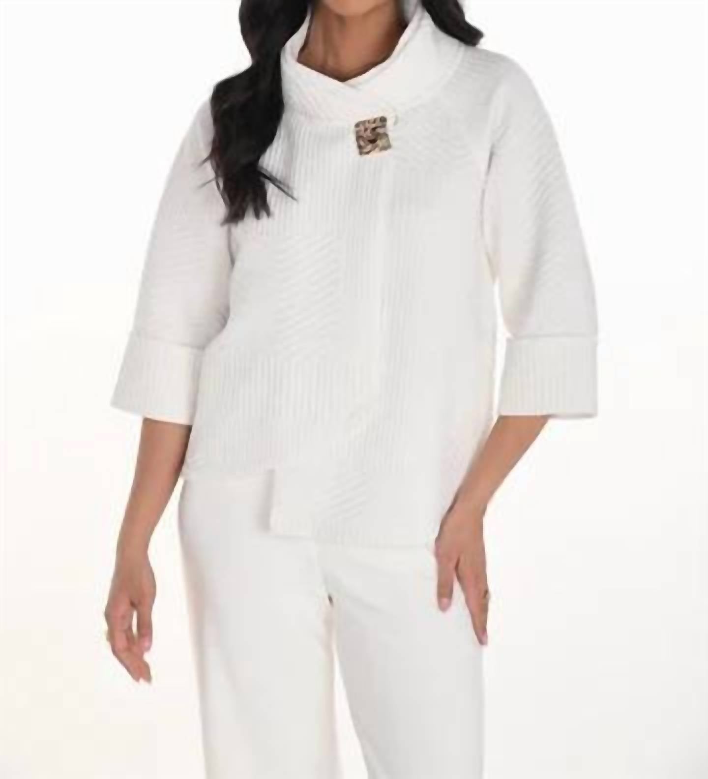 Frank Lyman - Amara Asymmetric Swing Jacket