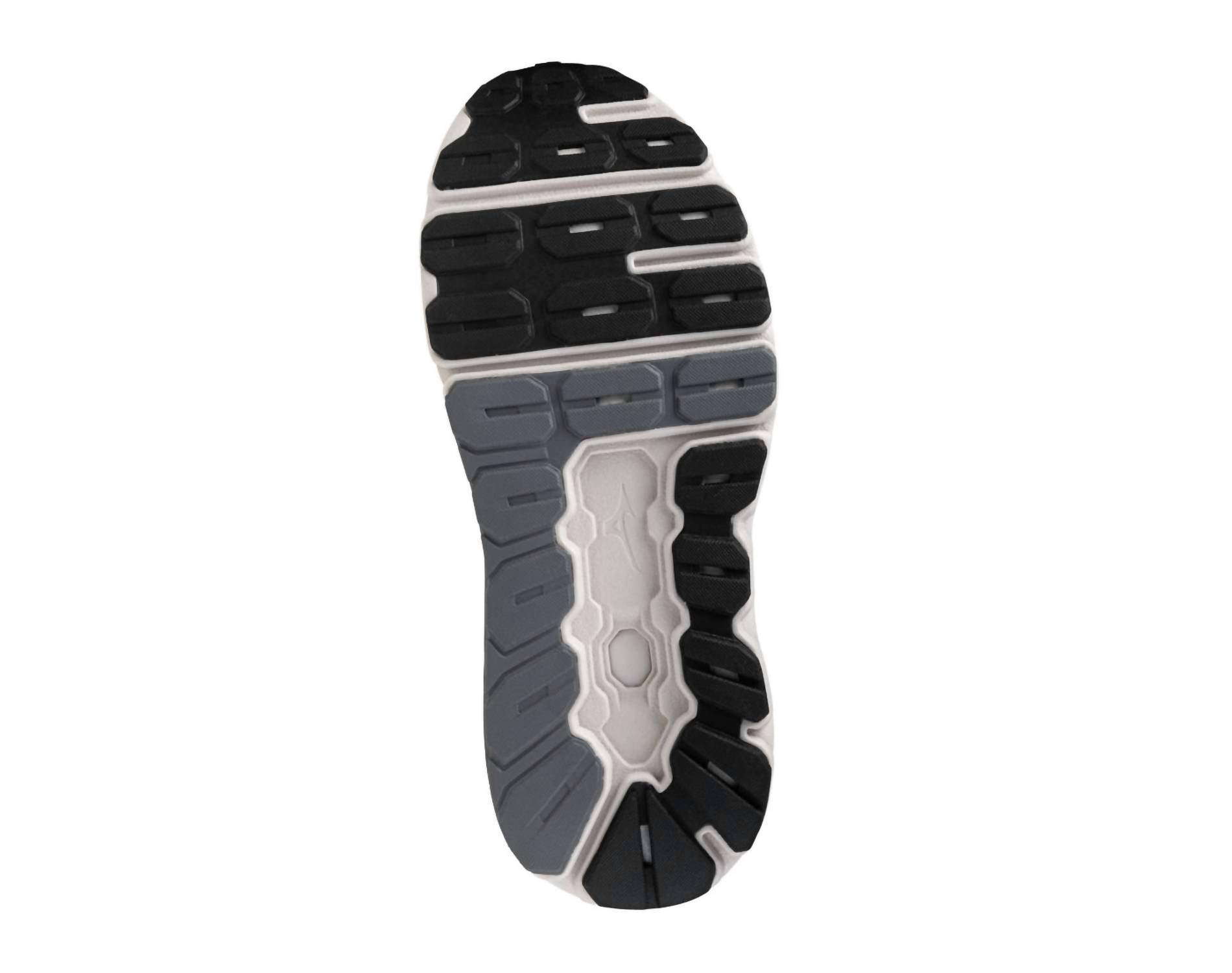 MIZUNO Women's Wave Horizon 8 Wide Shoe in black white - women's shoe - alternate view