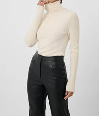 Toccin - Valeria Rib Knit Turtleneck Sweater