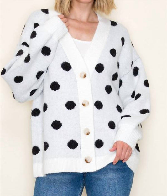 Staccato - Alice Polka Dot Cardigan