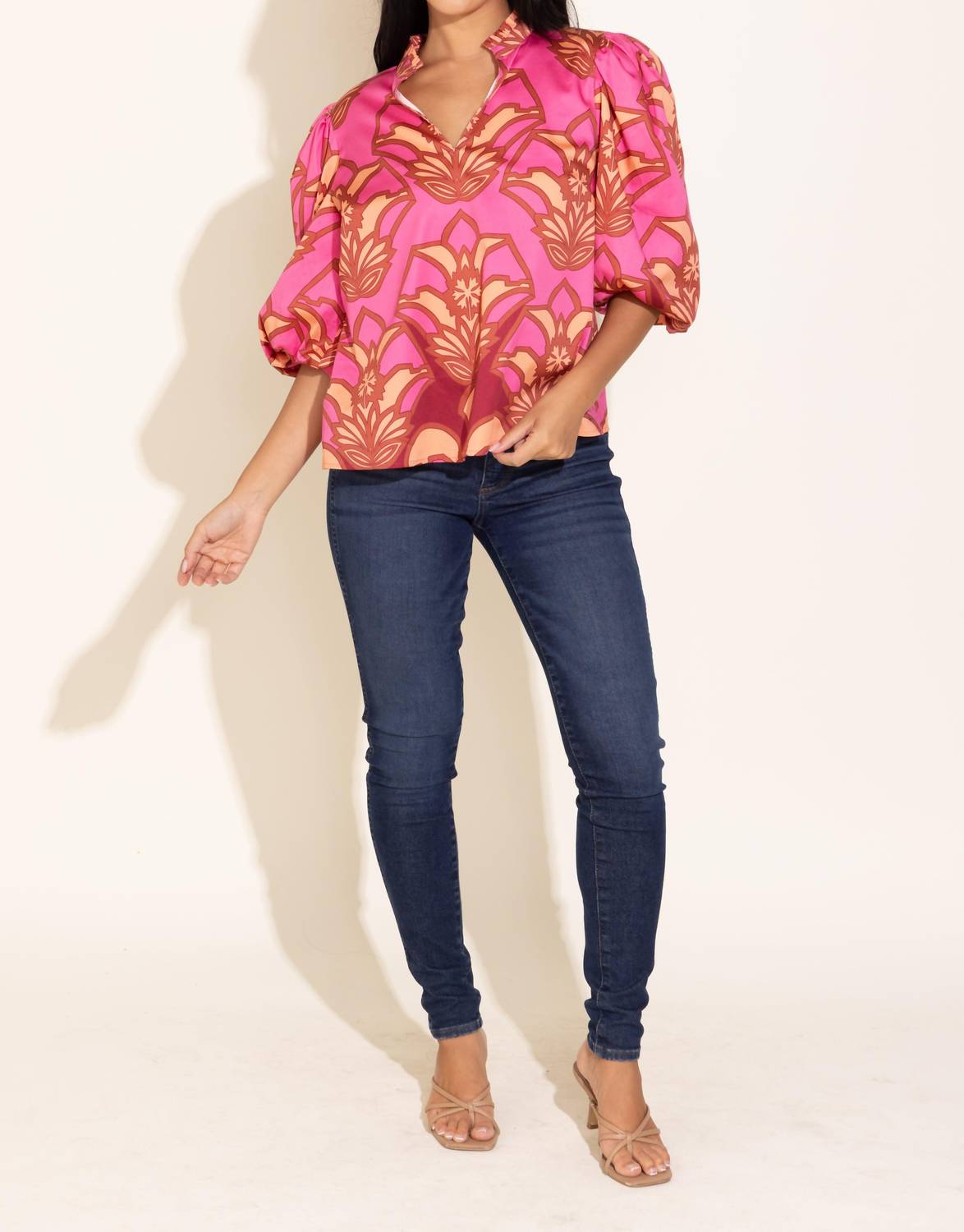 Alden Adair - Ali Puff Sleeves Top