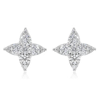 Diana M Jewels - 0.50 Cts Round Diamond Stud Earrings