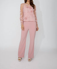 Frank Lyman - Floral Embroidered Pullover Top