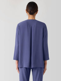 Eileen Fisher - Silk Round Neck Tunic