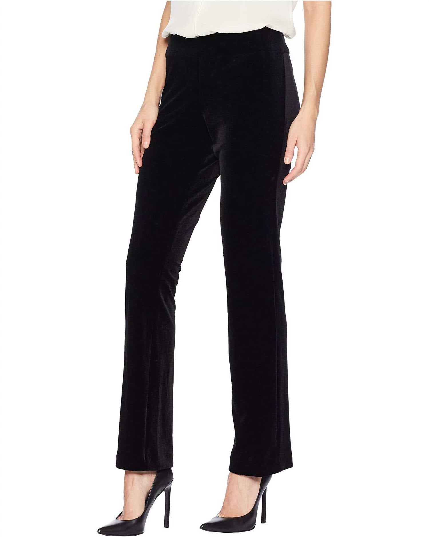 Krazy Larry - Women's Velvet Pull On Pant