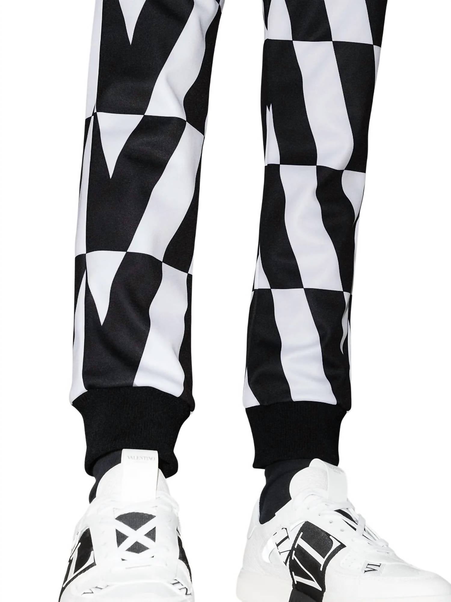 Valentino - Men's Optical Tapered Track Pants