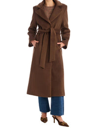 ALLISON NEW YORK Valencia Coat in mocha - women's jacket