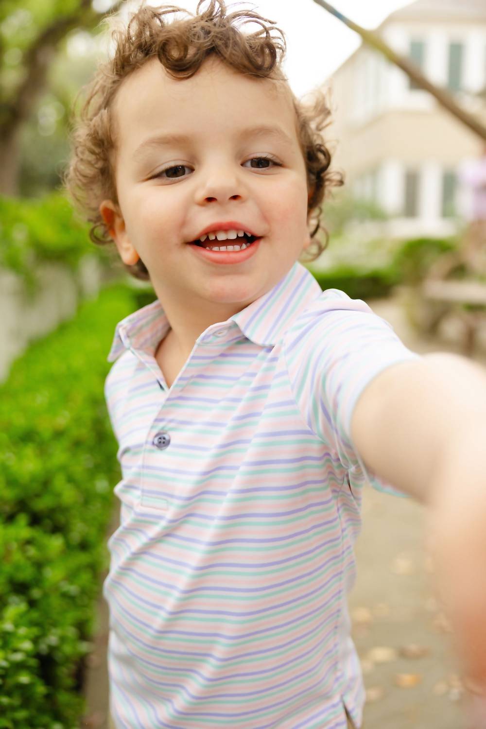 Poppy Kids Co. - Boys' Pastel Polo