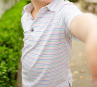 Poppy Kids Co. - Boys' Pastel Polo