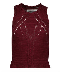 Bishop + Young - Muse Pointelle Knit Tank Top